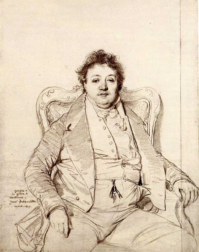 Portret autorstwa Ingres autorstwa Jean Auguste Dominique Ingres