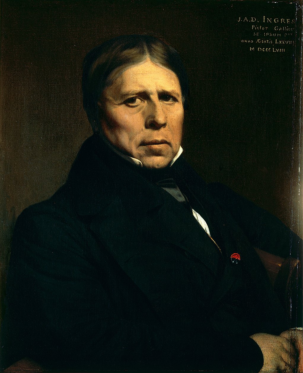 Autoportret autorstwa Jean Auguste Dominique Ingres
