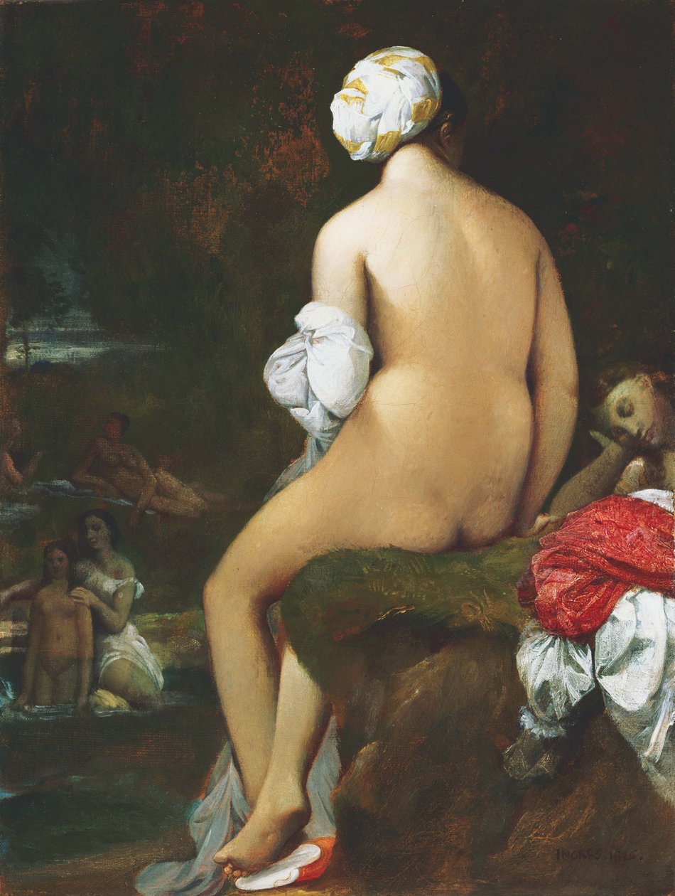 Mały Kąpiący się autorstwa Jean Auguste Dominique Ingres