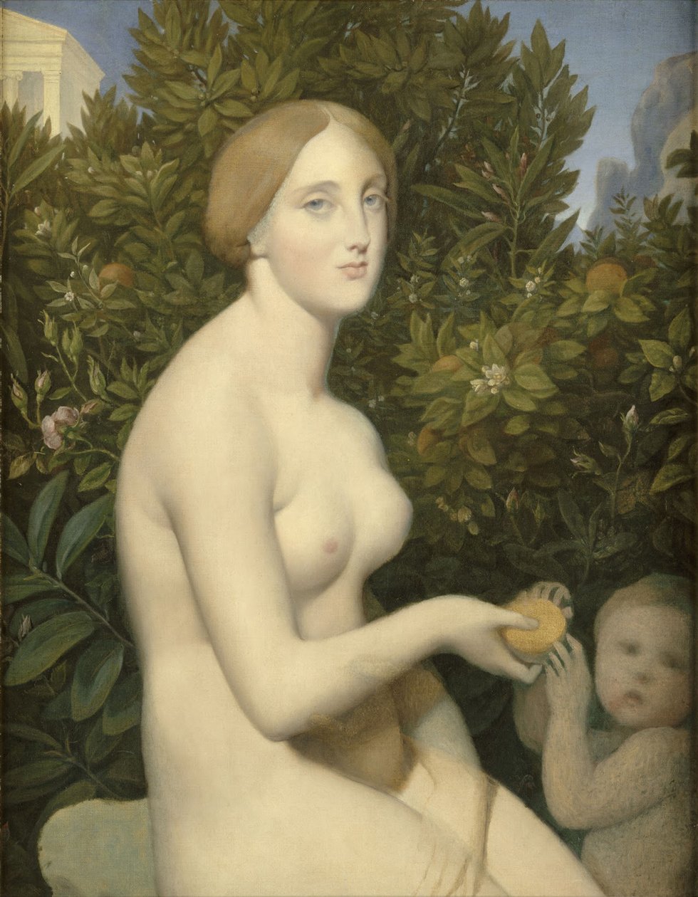 Wenus w Pafos autorstwa Jean Auguste Dominique Ingres