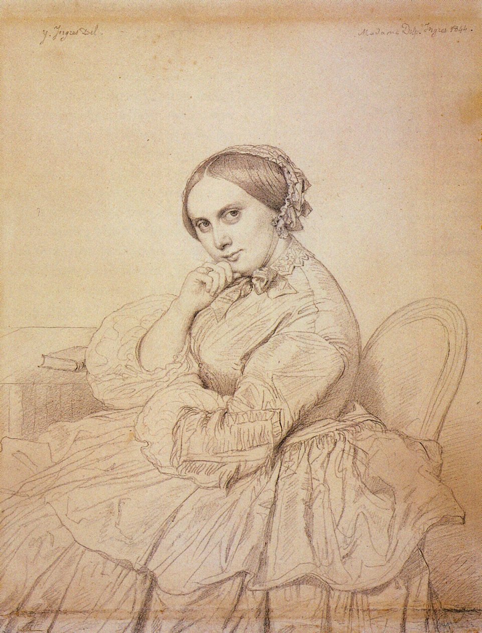 portret Delphine Ramel autorstwa Jean Auguste Dominique Ingres