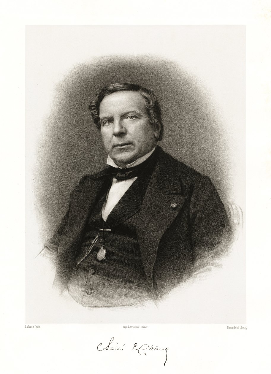 Amédée Simon Dominique Thierry, 1865-66 autorstwa Jean Baptiste Adolphe Lafosse