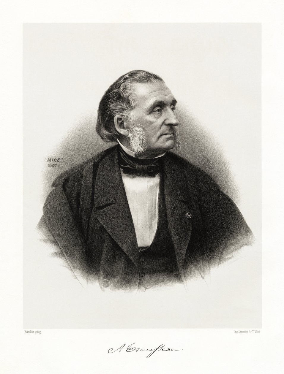 Armand Trousseau, 1865-66 autorstwa Jean Baptiste Adolphe Lafosse