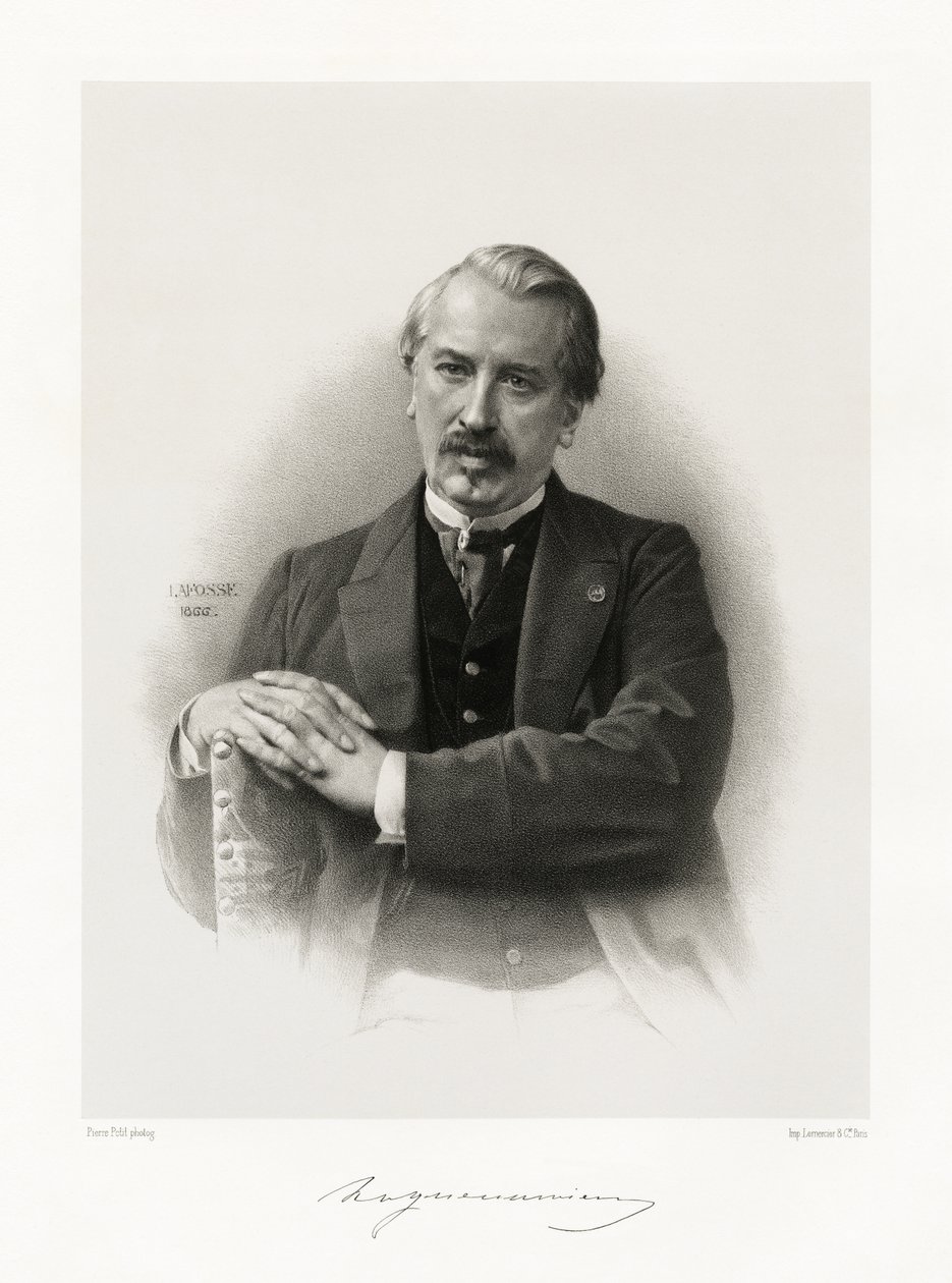 Arthur de La Guéronnière, 1865-66 autorstwa Jean Baptiste Adolphe Lafosse