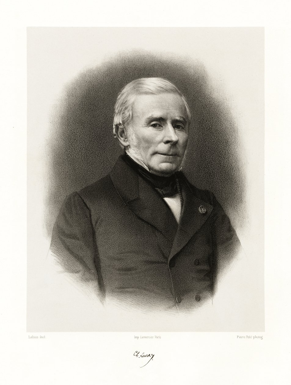 Charles Jean Marie Lucas, 1865-66 autorstwa Jean Baptiste Adolphe Lafosse