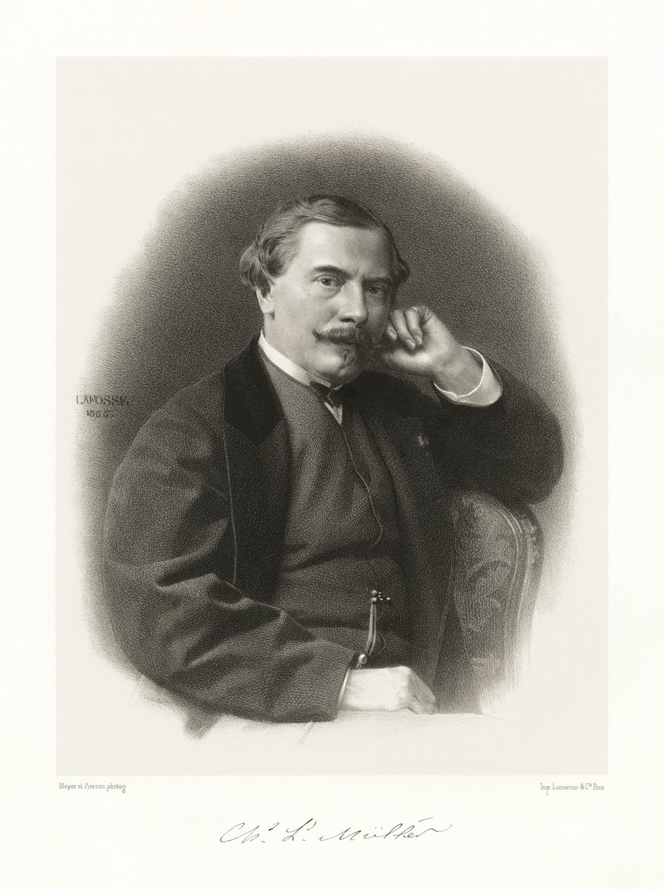 Charles Louis Müller, 1865-66 autorstwa Jean Baptiste Adolphe Lafosse