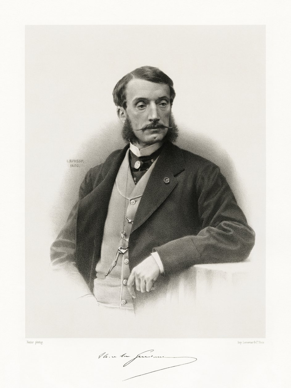 Charles baron de Guéronnière, 1865-66 autorstwa Jean Baptiste Adolphe Lafosse