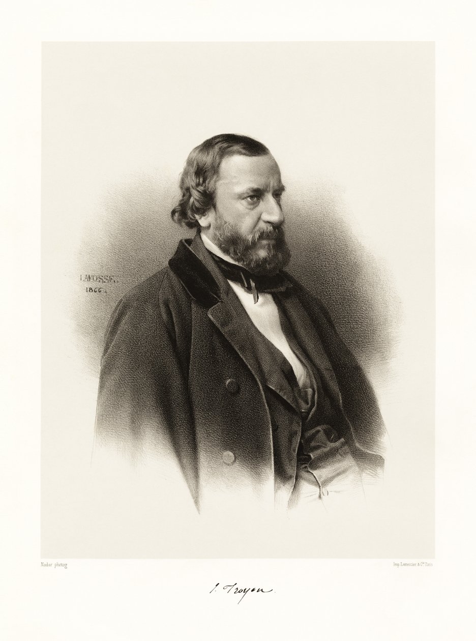 Stały Troyon, 1865-66 autorstwa Jean Baptiste Adolphe Lafosse