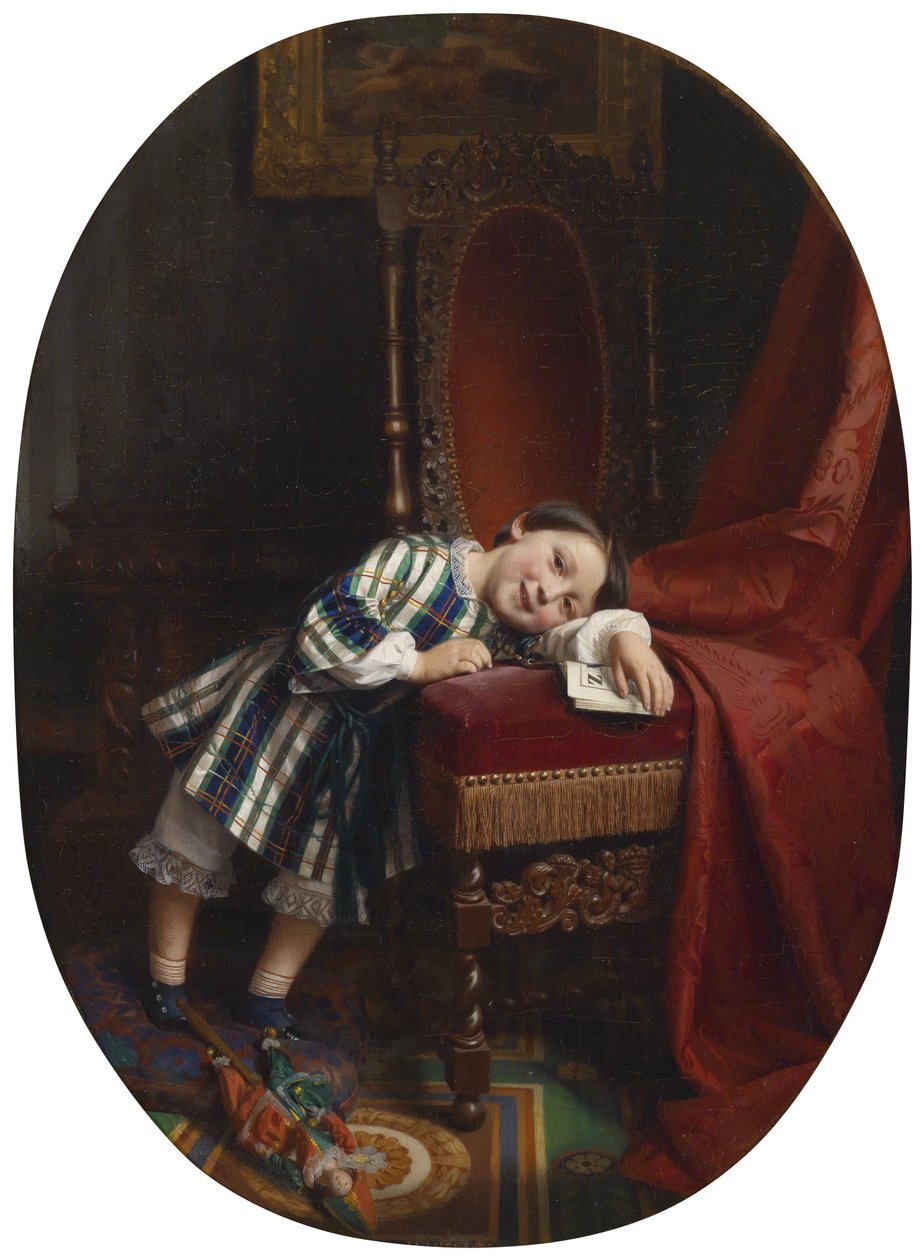 Krzesło montażowe autorstwa Jean Baptiste Adolphe Lafosse