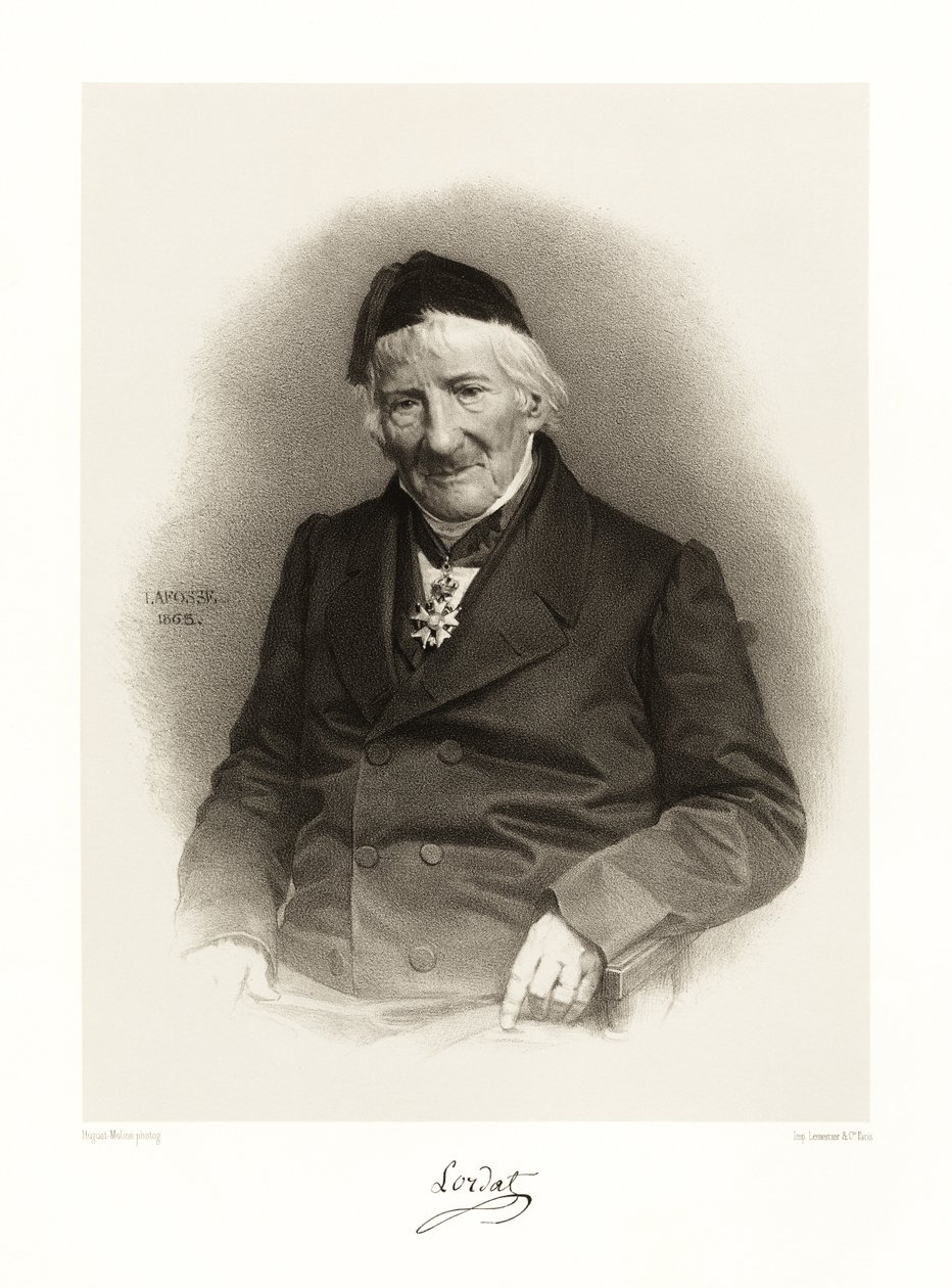 Jacques Lordat, 1865-66 autorstwa Jean Baptiste Adolphe Lafosse