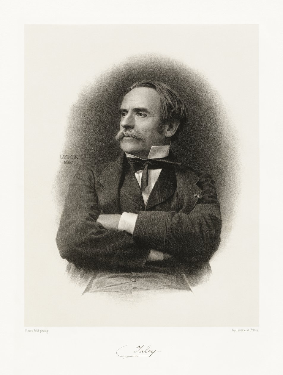 Jean Louis Jaley, 1865-66 autorstwa Jean Baptiste Adolphe Lafosse