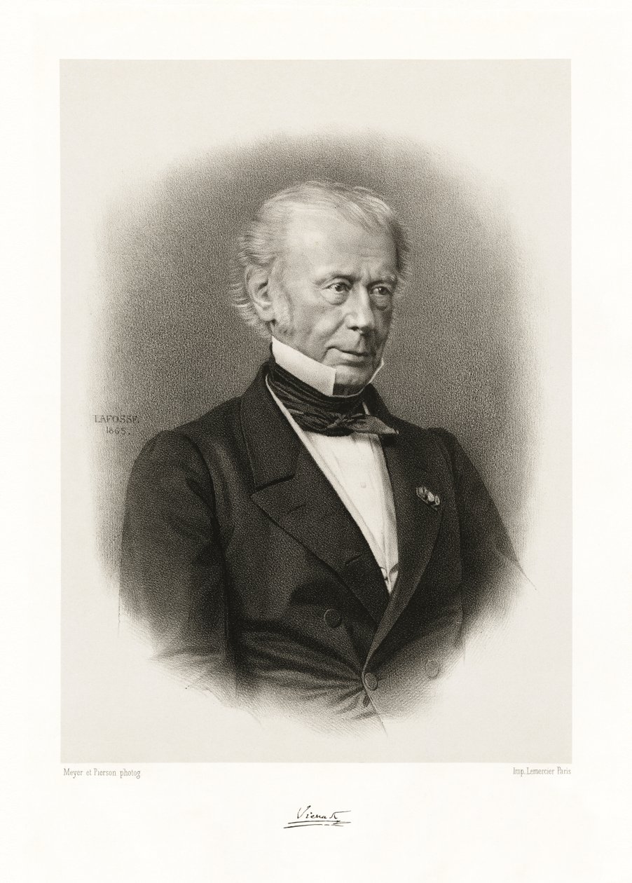 Jean Pons Guillaume Viennet, 1865-66 autorstwa Jean Baptiste Adolphe Lafosse