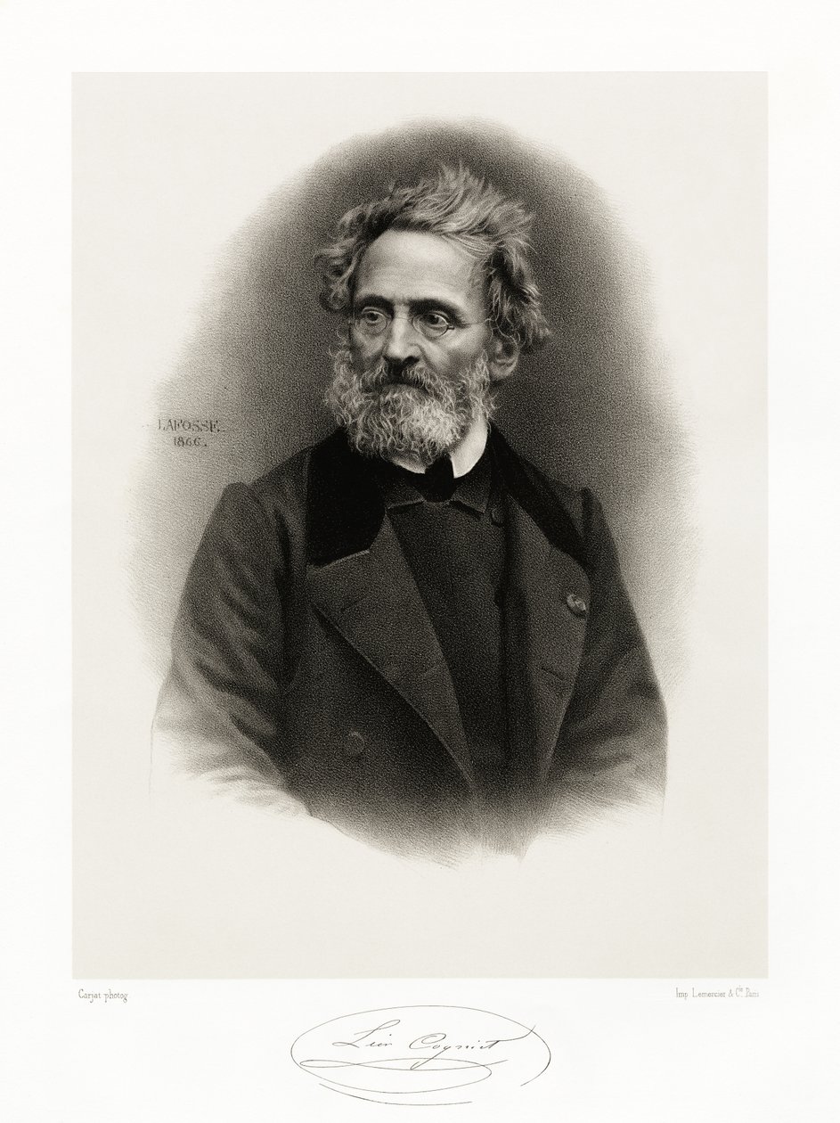 Leon Cogniet, 1865-66 autorstwa Jean Baptiste Adolphe Lafosse