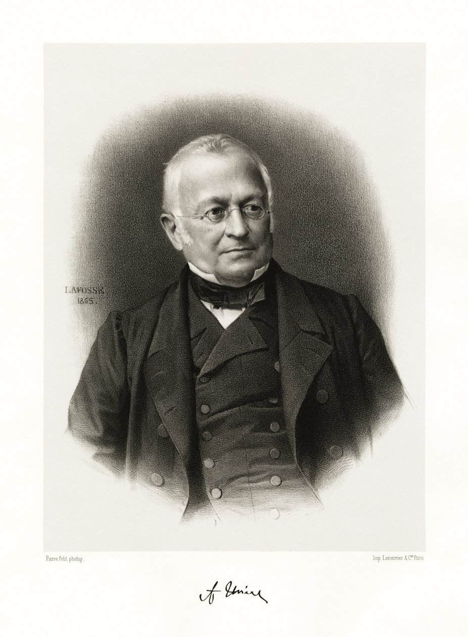 Louis Adolphe Thiers, 1865-66 autorstwa Jean Baptiste Adolphe Lafosse