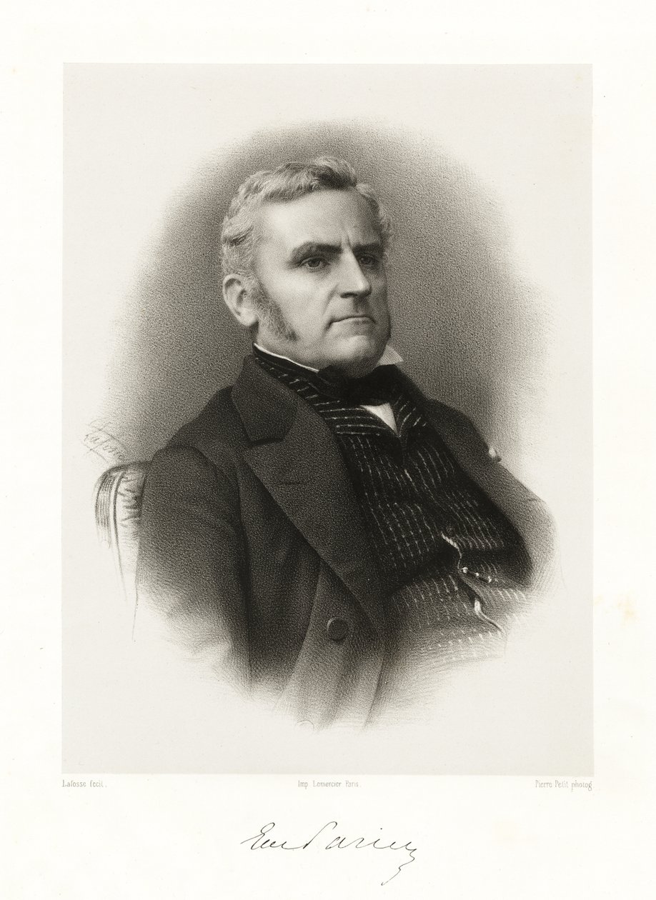 Marie Louis Pierre Félix Esquirou de Parieu, 1865-66 autorstwa Jean Baptiste Adolphe Lafosse