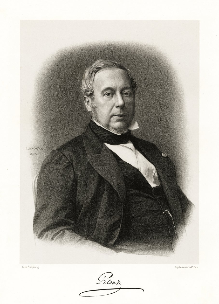 Théophile Jules Pelouze, 1865-66 autorstwa Jean Baptiste Adolphe Lafosse