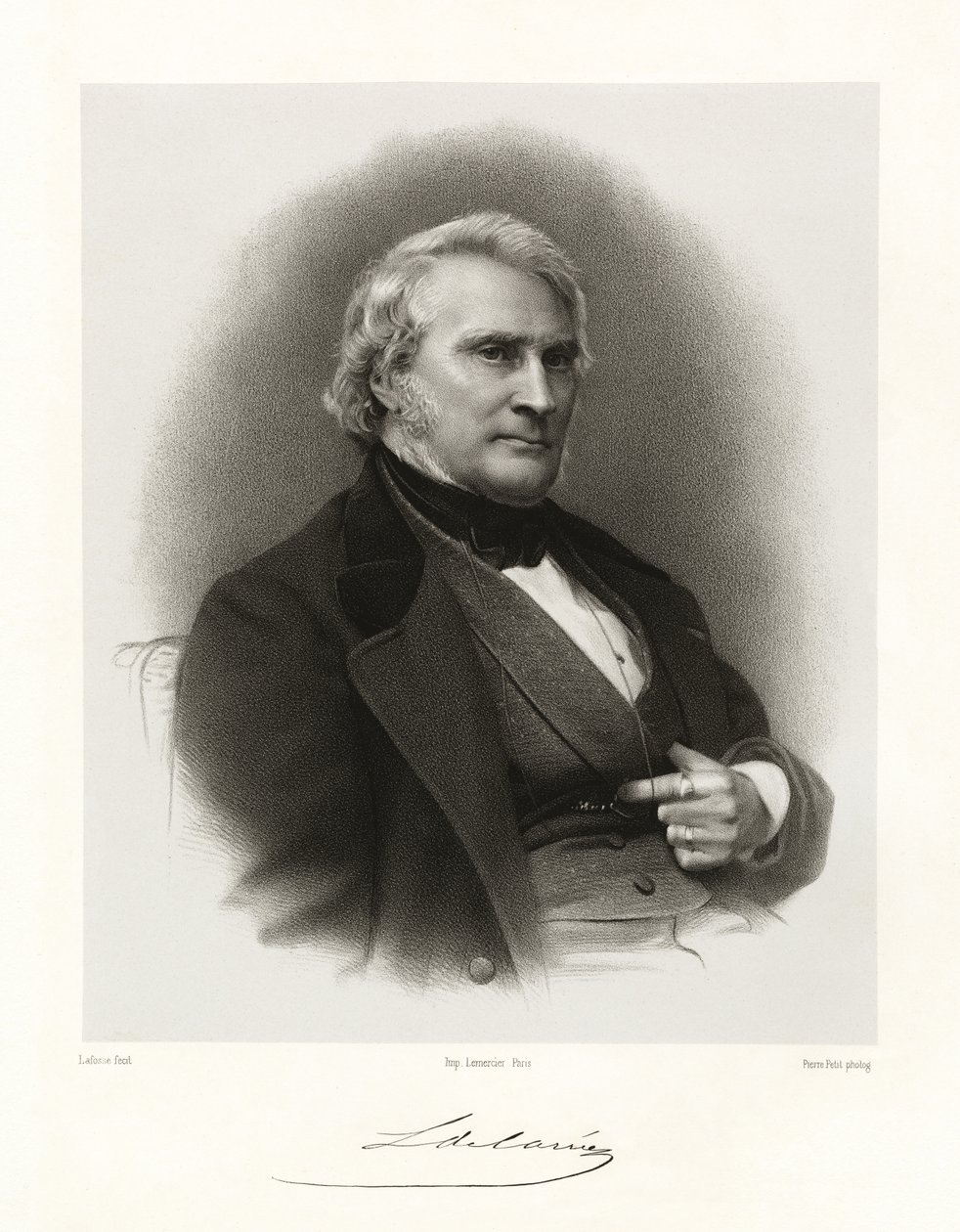 Hrabia Louis Marie de Carné-Marcein, 1865-66 autorstwa Jean Baptiste Adolphe Lafosse