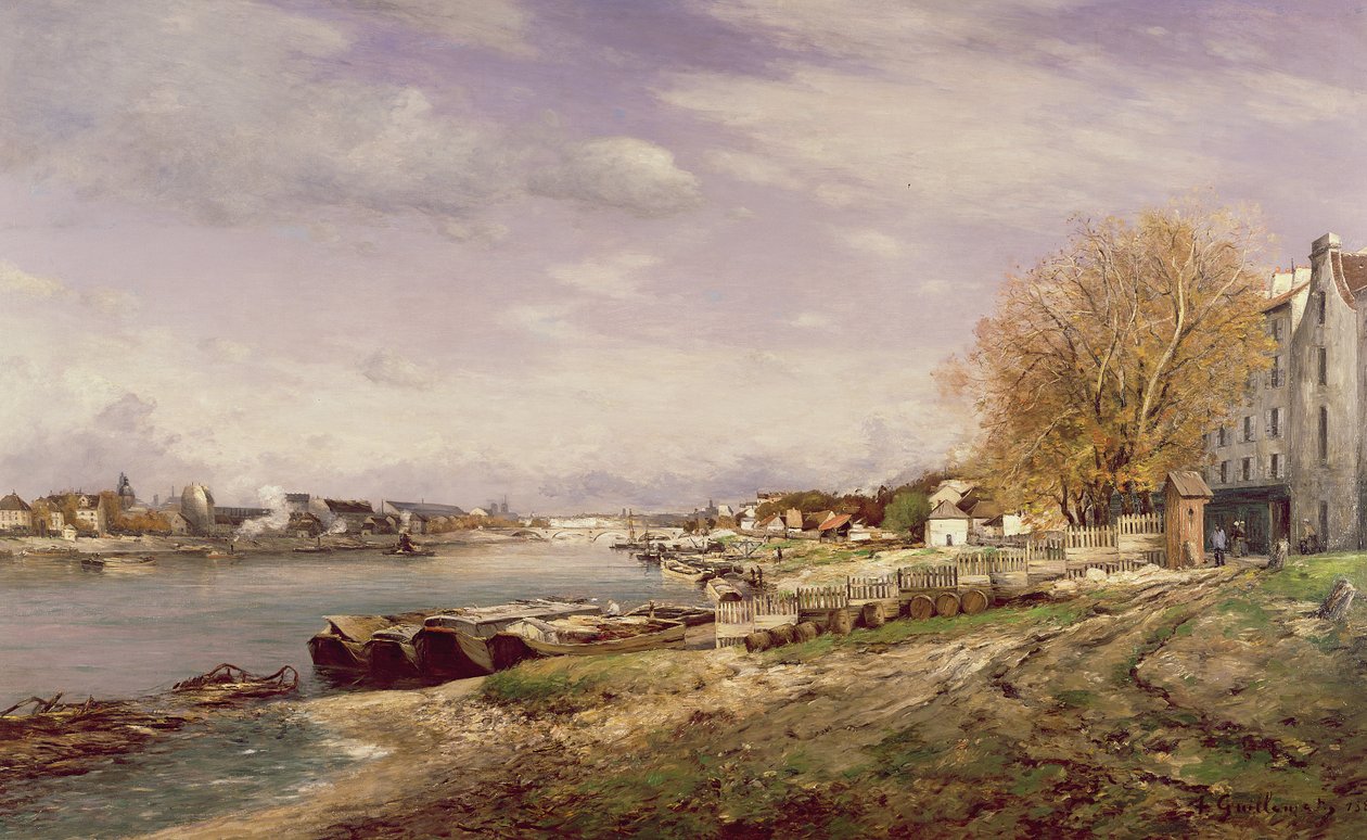 د برسي بندر لید، پاریس، 1880 پولی autorstwa Jean Baptiste-Antoine Guillemet