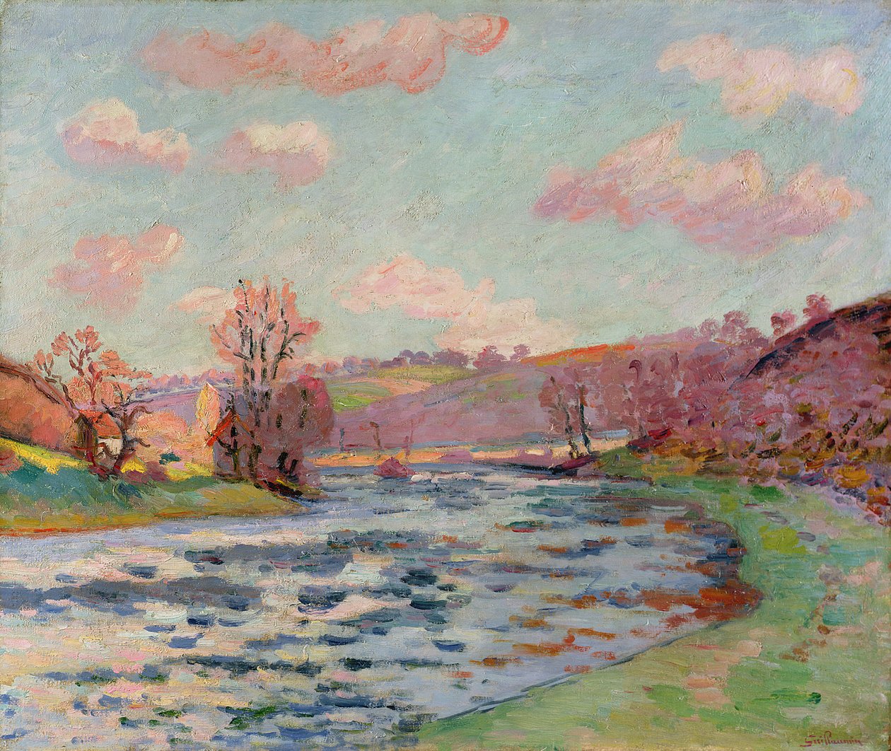 Banks of the Creuse, Limousin, ok. 1912 autorstwa Jean Baptiste Armand Guillaumin