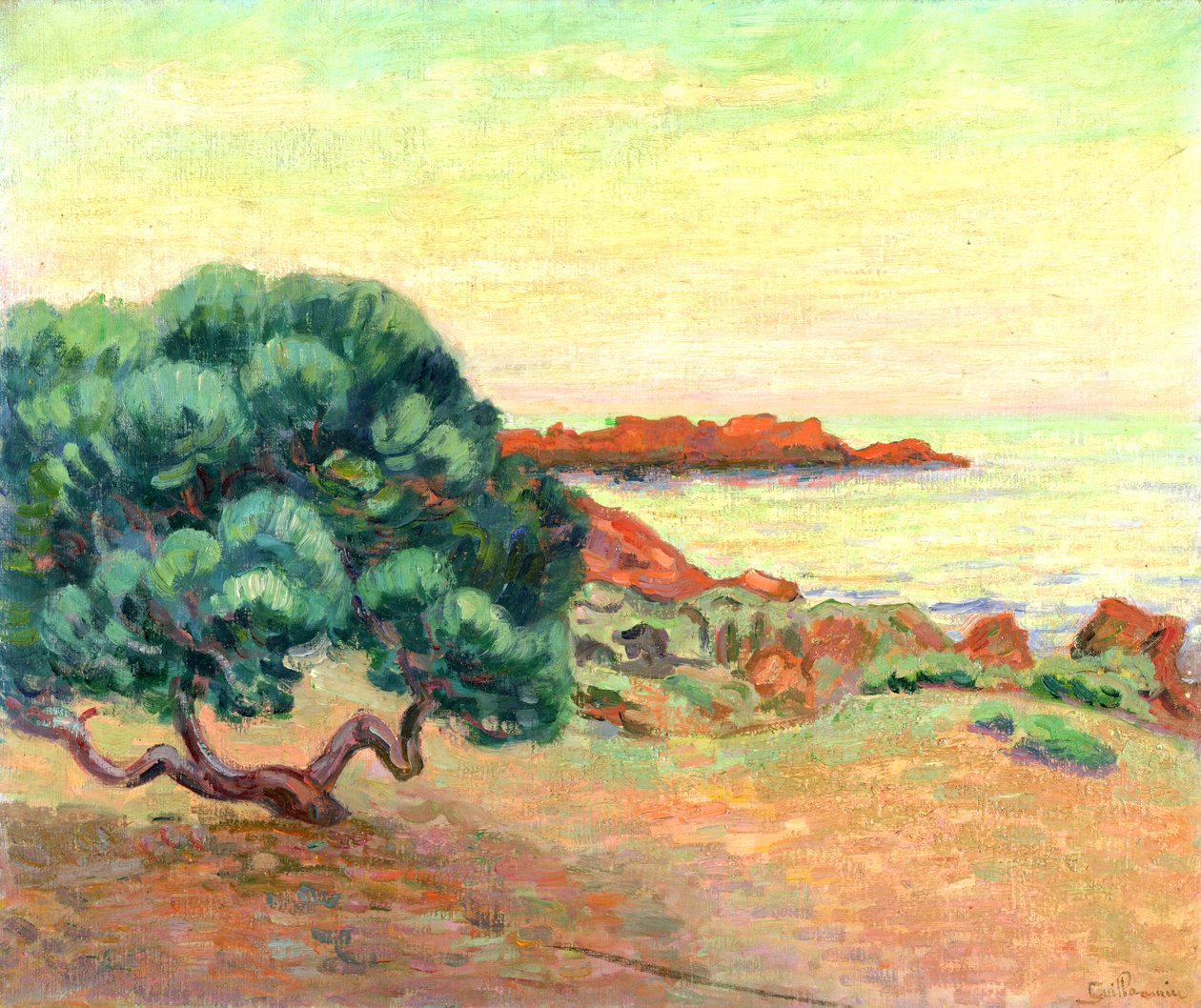 Krajobraz Midi, 1898 autorstwa Jean Baptiste Armand Guillaumin