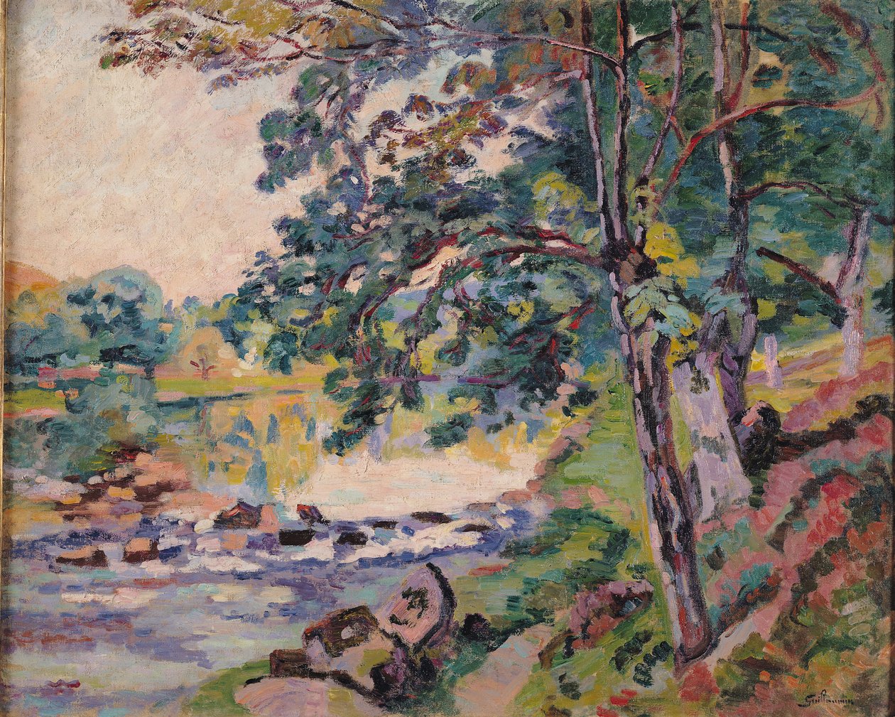 Creuse w Genetynie autorstwa Jean Baptiste Armand Guillaumin