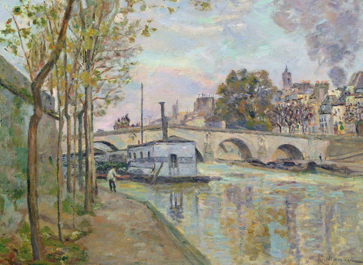 Sekwana w Paryżu autorstwa Jean Baptiste Armand Guillaumin