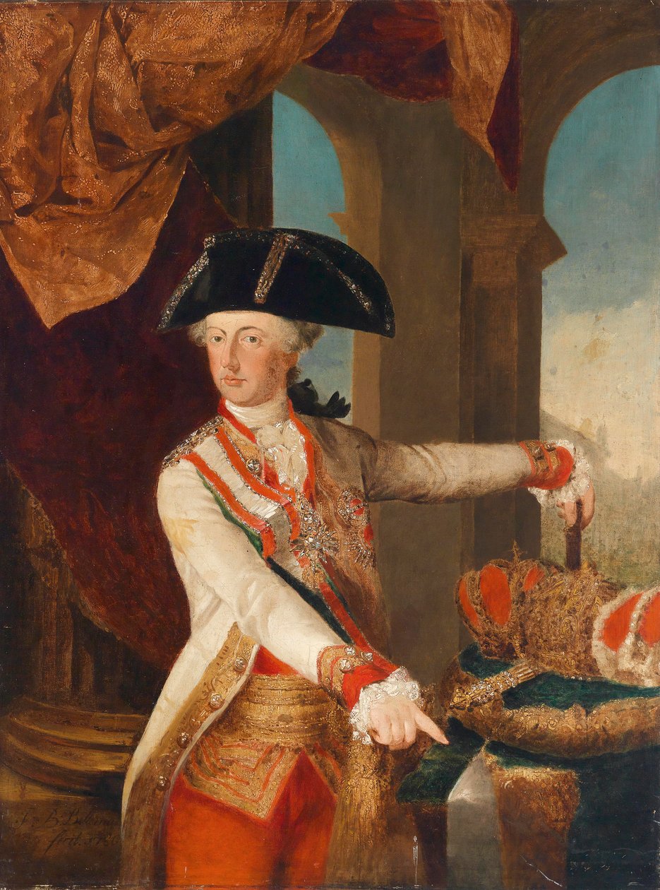 Cesarz Józef II. (1741-1790) autorstwa Jean Baptiste Bellemans