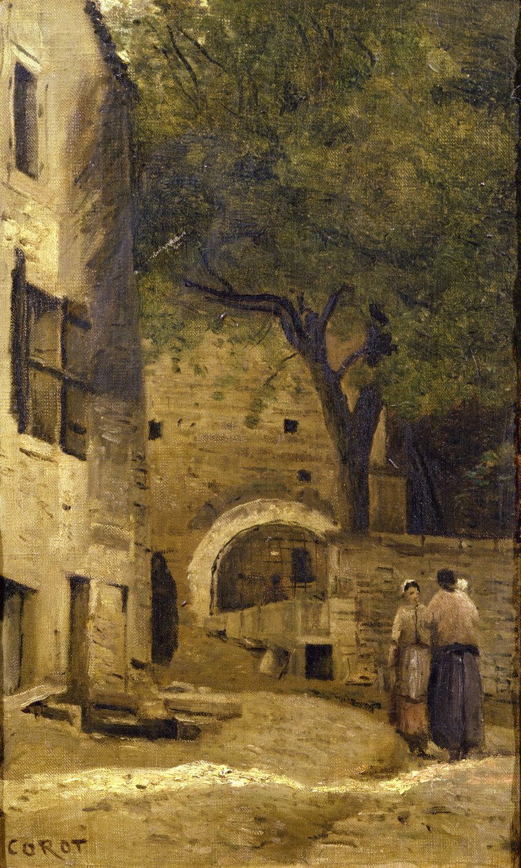Scena wiejska autorstwa Jean Baptiste Camille Corot