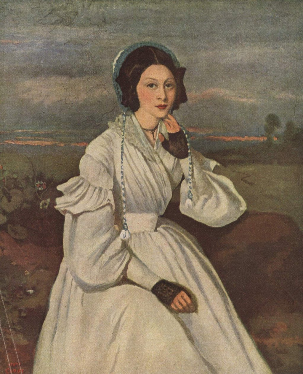 Claire Sennegon autorstwa Jean Baptiste Camille Corot
