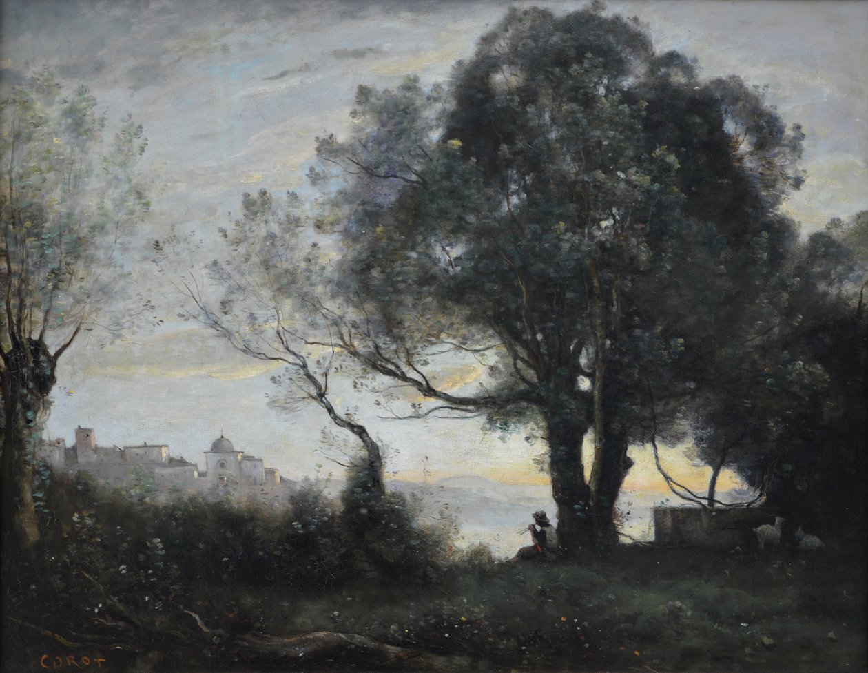 Jean Baptiste Camille Corot autorstwa Jean Baptiste Camille Corot