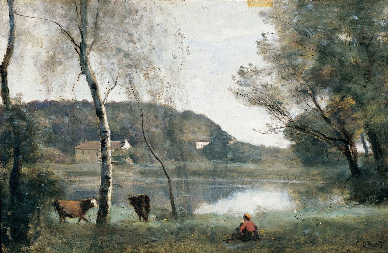 Jean-Baptiste Camille Corot autorstwa Jean Baptiste Camille Corot