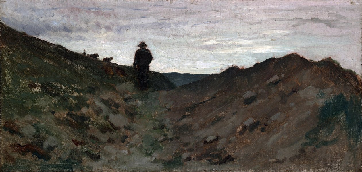 Krajobraz z postacią autorstwa Jean Baptiste Camille Corot