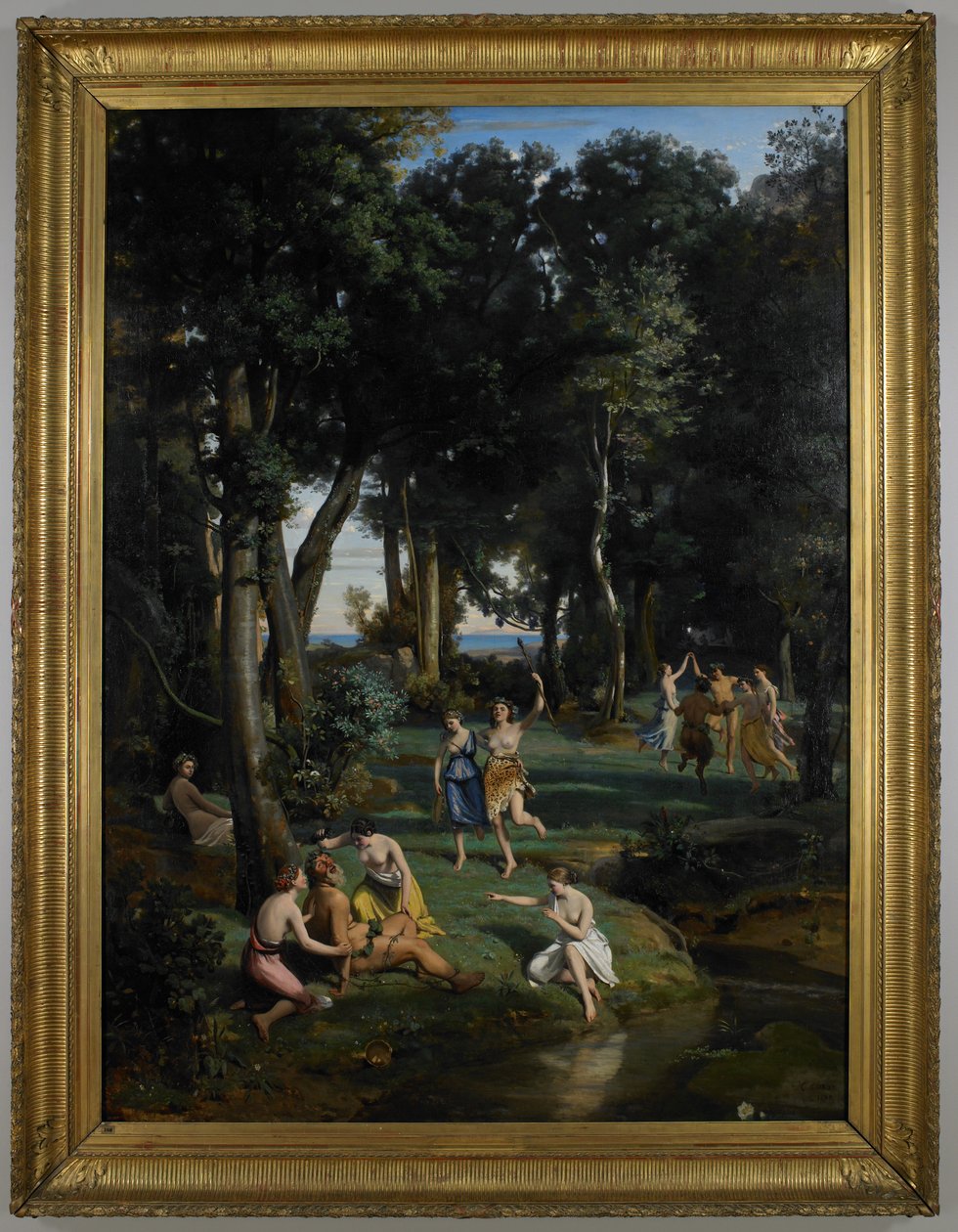 Silenus, 1838 autorstwa Jean Baptiste Camille Corot