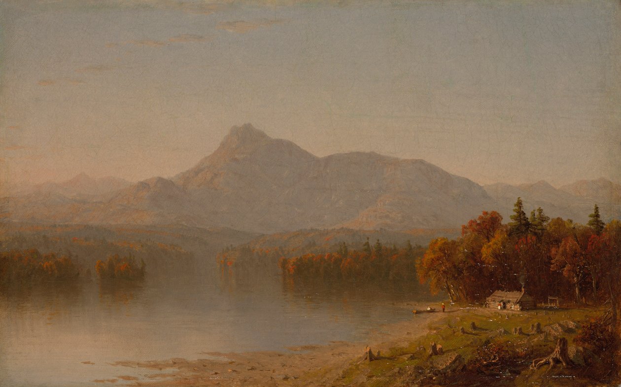 Kaczy staw, 1855-60 (olej na papierze) autorstwa Jean Baptiste Camille Corot