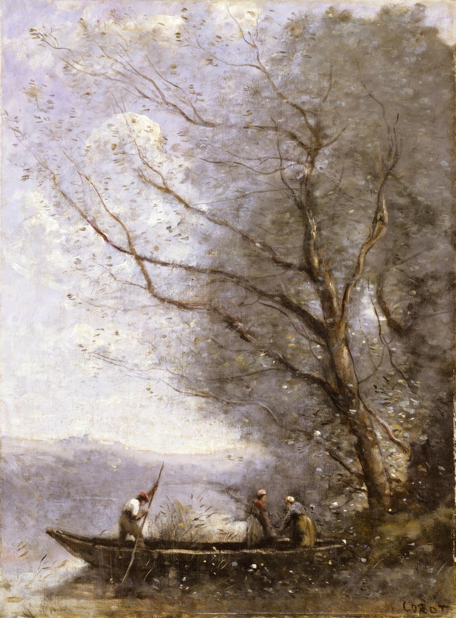 Przewoźnik autorstwa Jean Baptiste Camille Corot