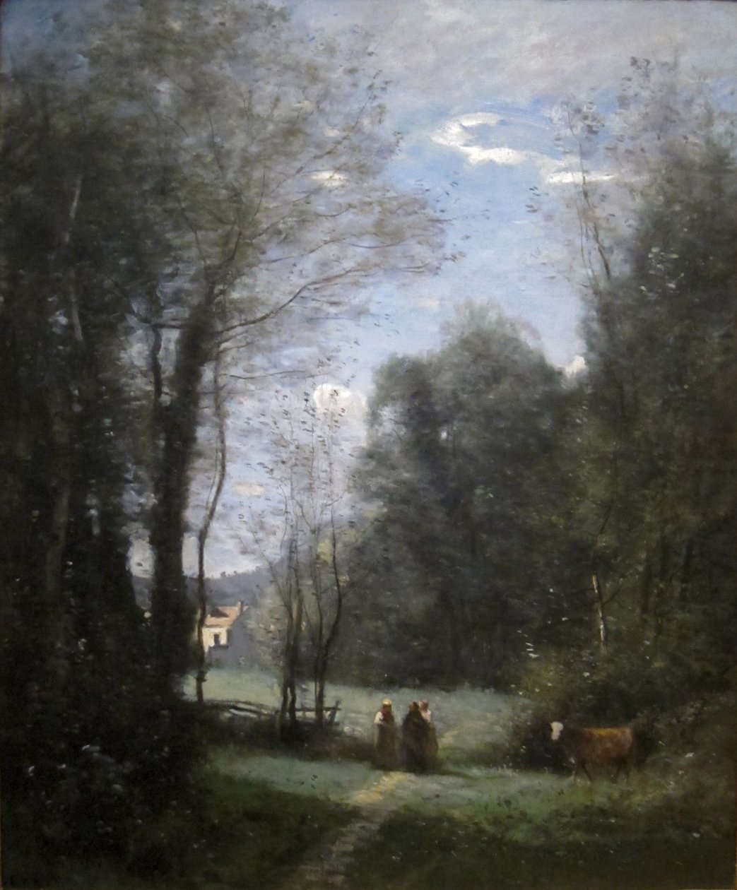 Dom Blanche de Sevres autorstwa Jean Baptiste Camille Corot