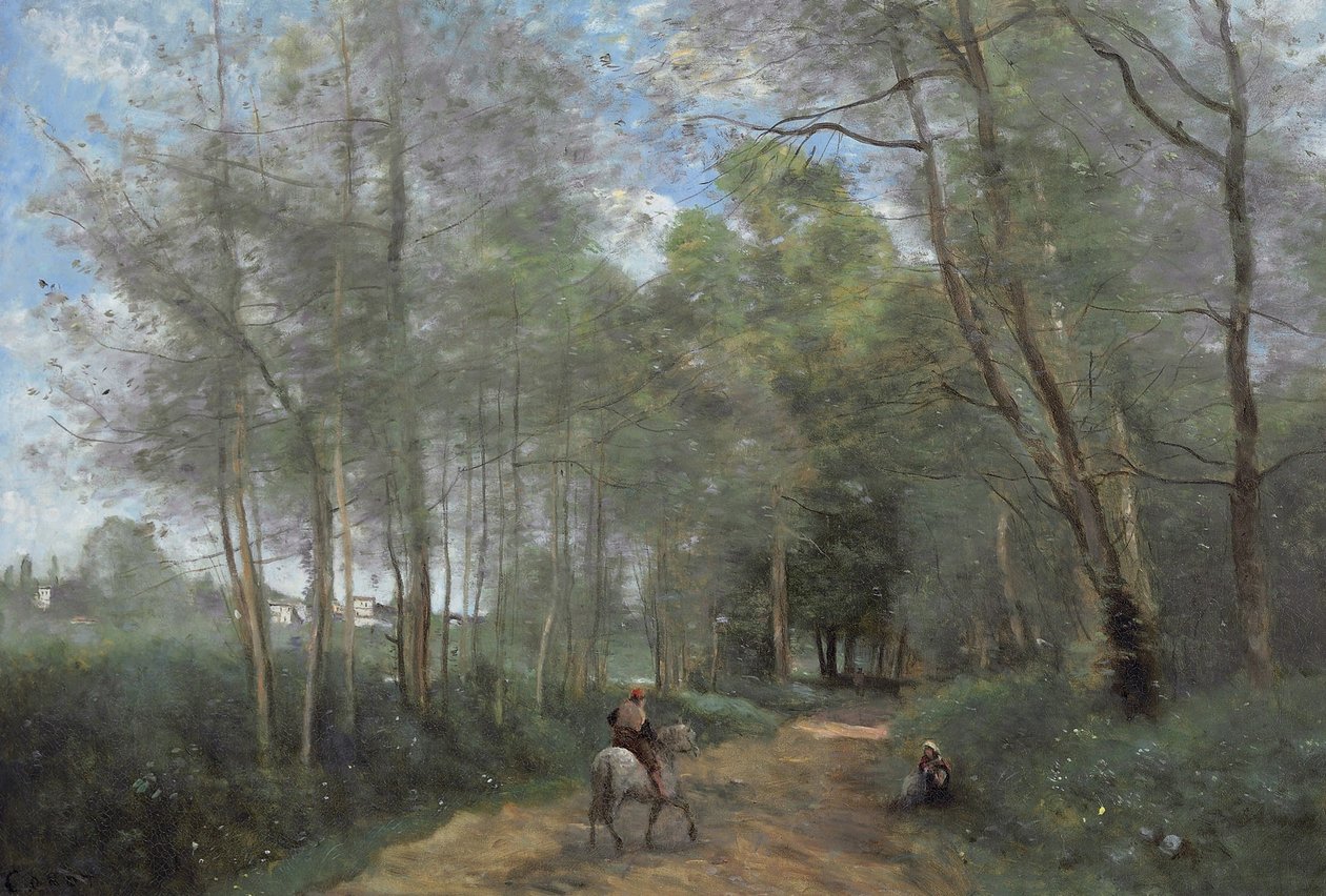 Miasto Avray autorstwa Jean Baptiste Camille Corot