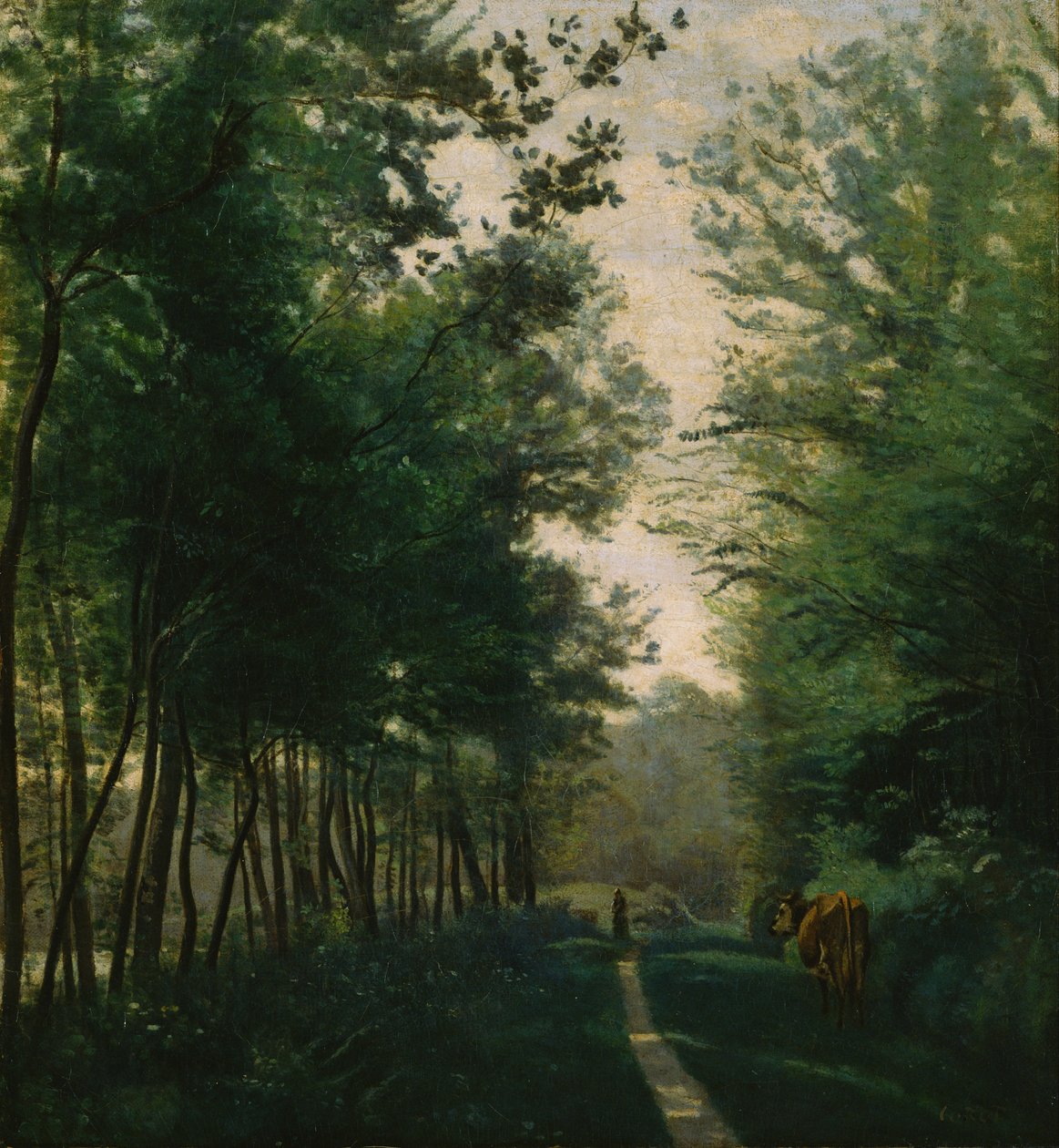 Miasto Avray autorstwa Jean Baptiste Camille Corot