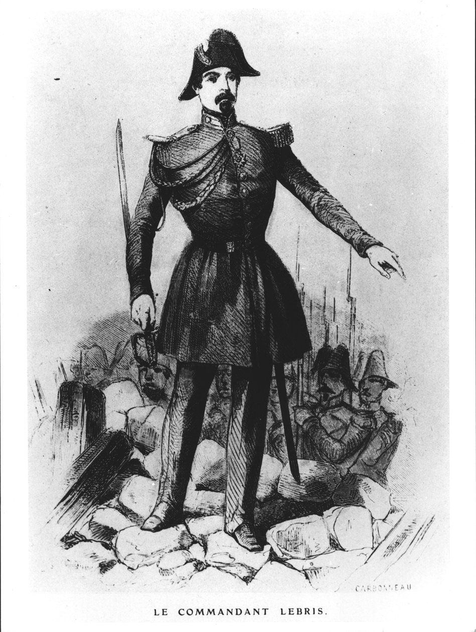 Komandor Lebris, ok. 1848 autorstwa Jean Baptiste Charles Carbonneau