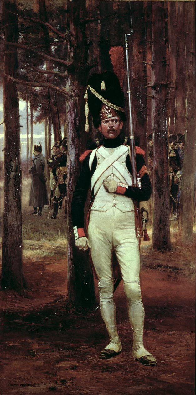 Straż Grenadierów autorstwa Jean Baptiste Edouard Detaille