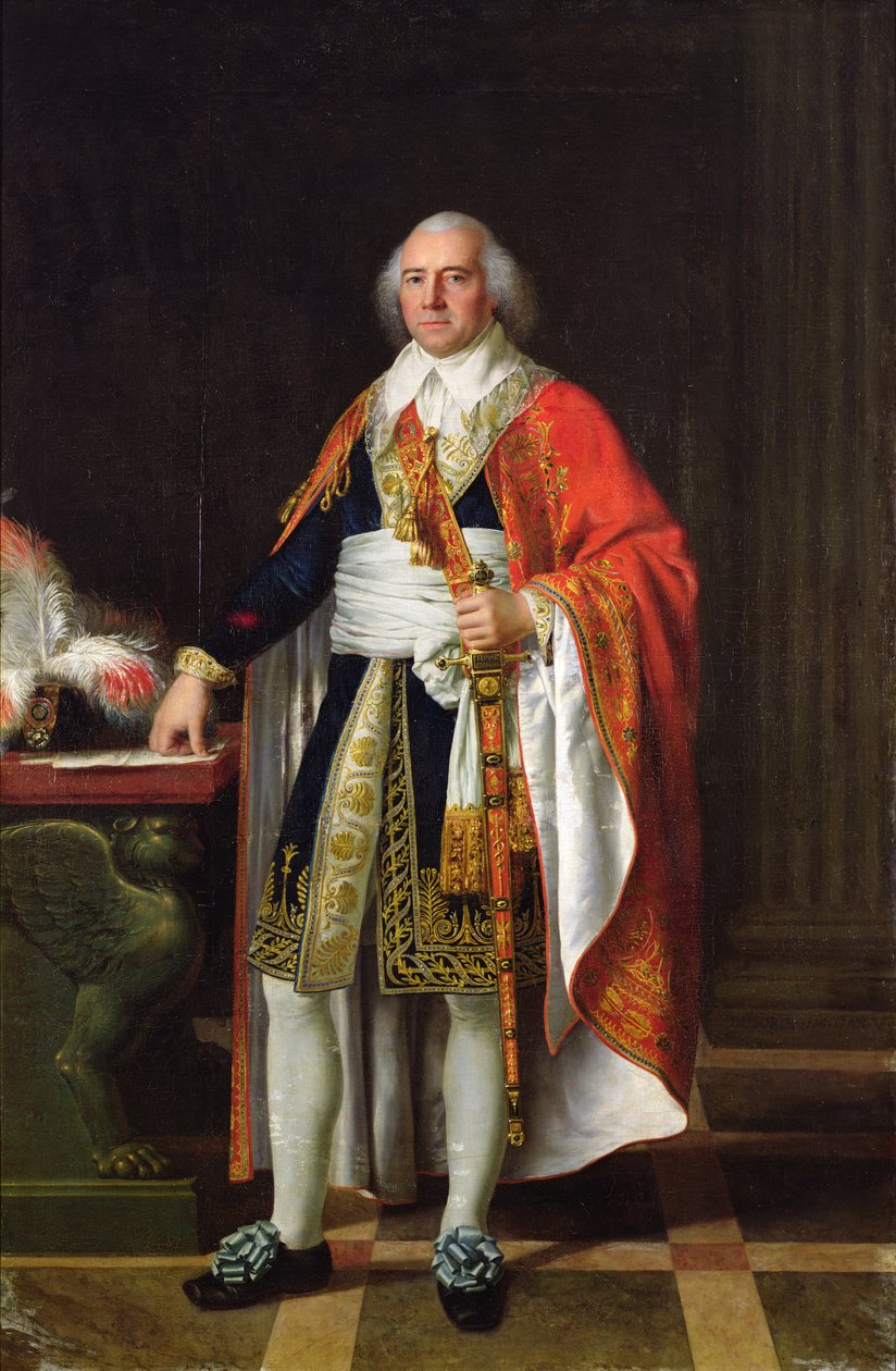 Charles Louis Francois Letourneur (1751-1817) 1796 autorstwa Jean Baptiste Francois Desoria