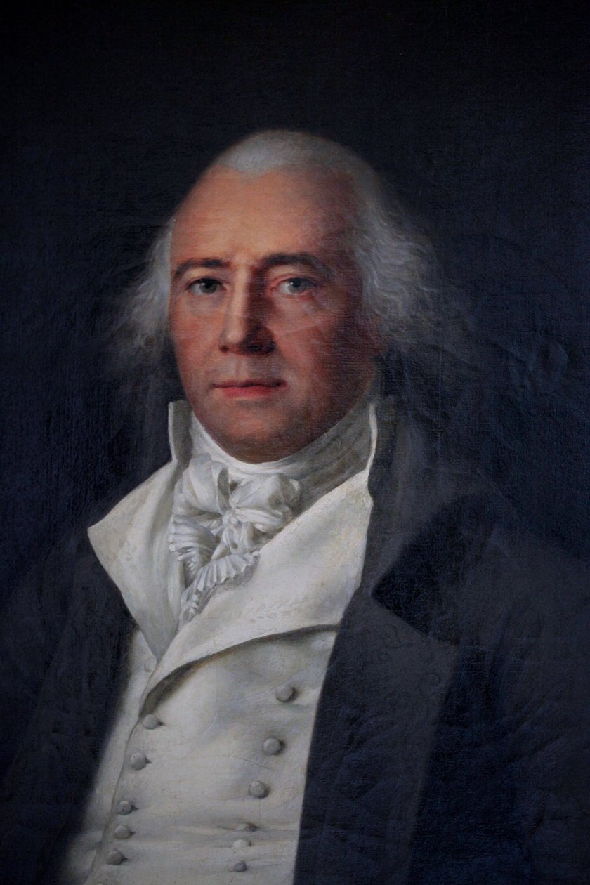 Portret Étienne-François Letourneur. Kupiony w 1986 r. ze środków Regionu Rhônes-Alpes autorstwa Jean Baptiste Francois Desoria