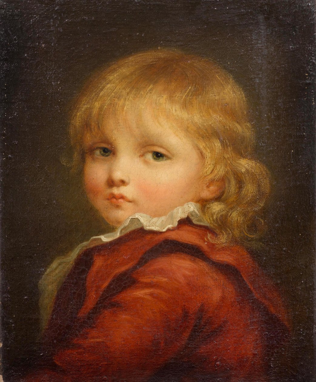 Portret chłopca w czerwonym płaszczu autorstwa Jean Baptiste Greuze