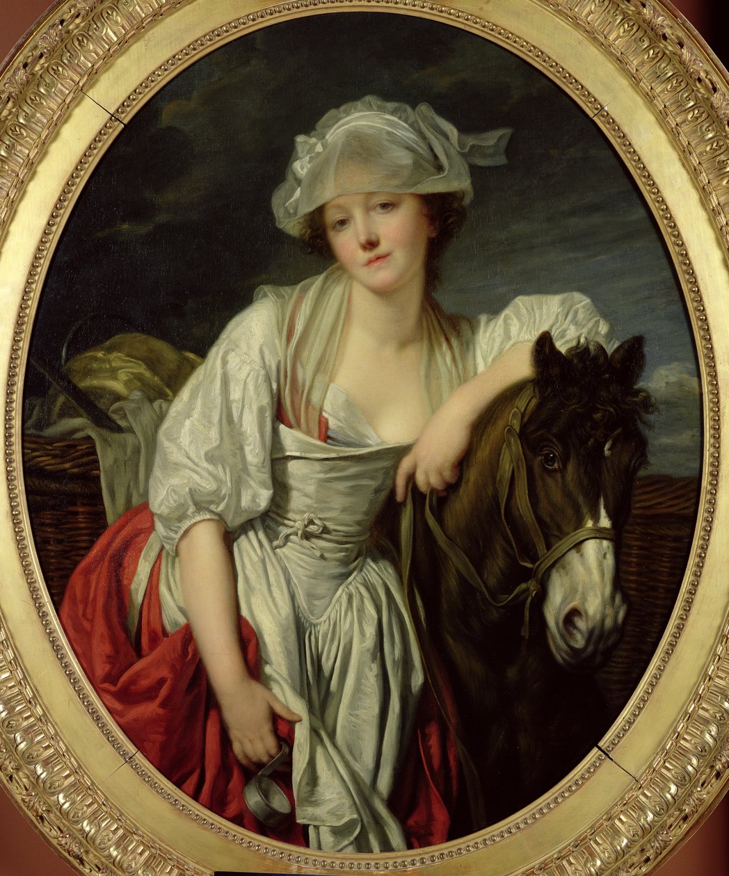 Dojarka autorstwa Jean Baptiste Greuze