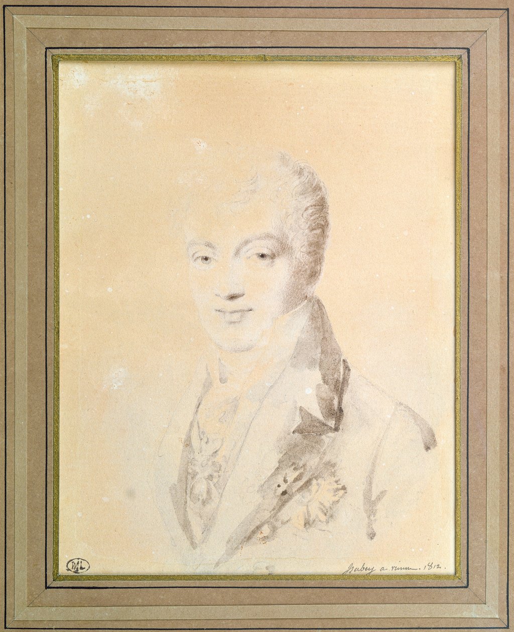 Klemens Wenzel Nepomuk Lothar (1773-1859) Książę Metternich-Winneburg, 1812 autorstwa Jean Baptiste Isabey