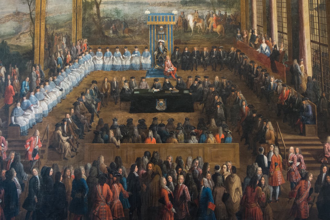 Płótno stanów generalnych Langwedocji autorstwa Jean Baptiste Martin
