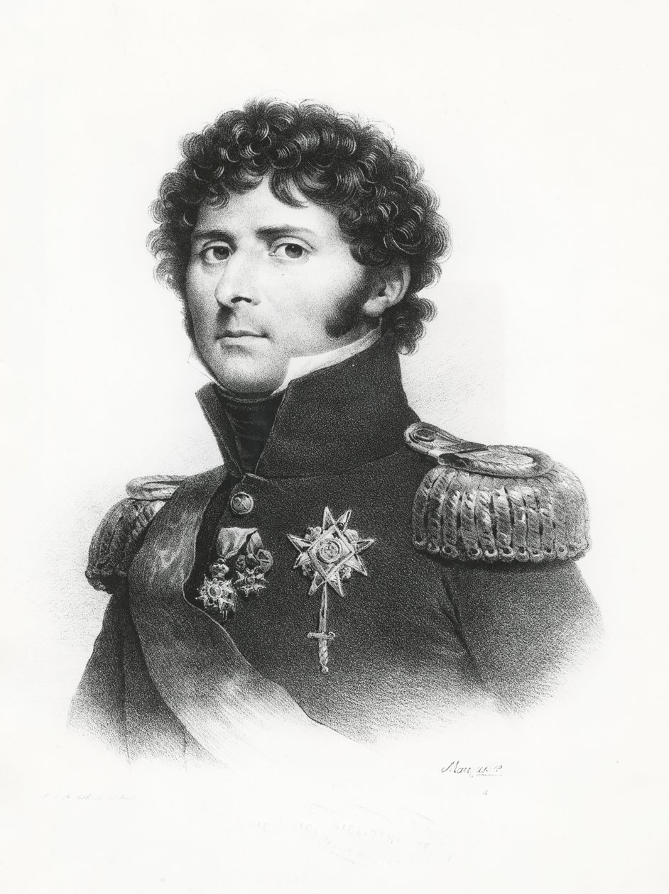 Bernadotte, książę Pontecorvo autorstwa Jean Baptiste Mauzaisse