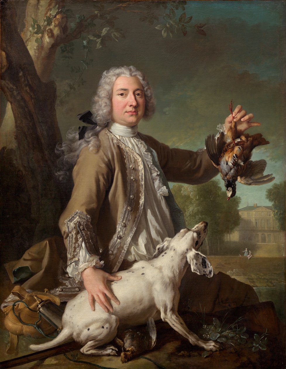 Henri Camille, Rycerz Beringhen autorstwa Jean Baptiste Oudry