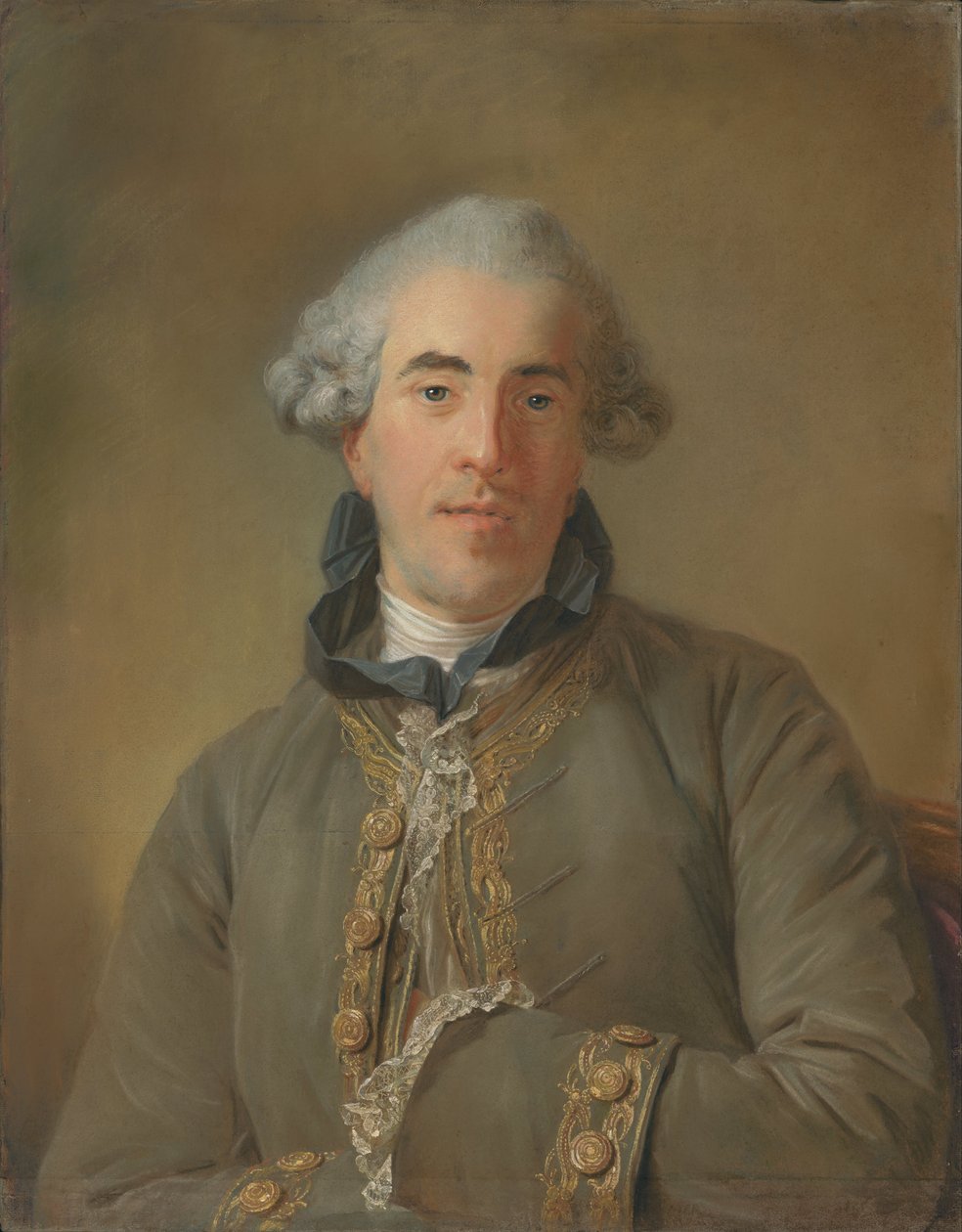 Portret Teofila Van Robais autorstwa Jean Baptiste Perronneau