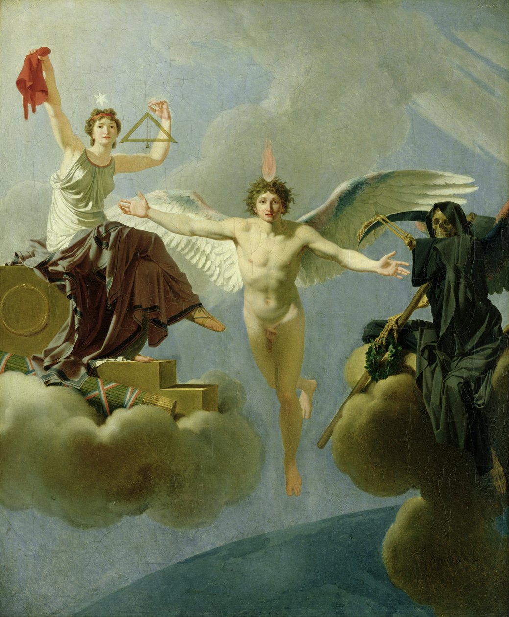 Wolność lub śmierć, 1794-95 autorstwa Jean Baptiste Regnault